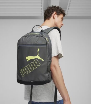 ZAINO PUMA PHASE BACKPACK GREY LIME - immagine 1