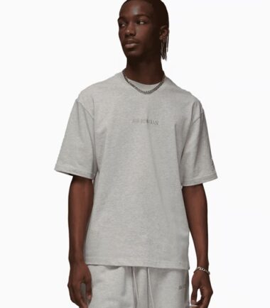T-SHIRT JORDAN WORDMARK ESSENTIAL GREY - immagine 1