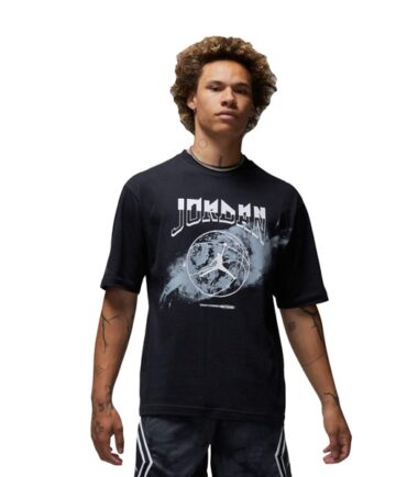 T-SHIRT JORDAN SPORT85 GRAPHICS BLACK/GREY - immagine 1