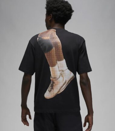 T-SHIRT JORDAN FLIGHT HERITAGE 85 BLACK - immagine 2