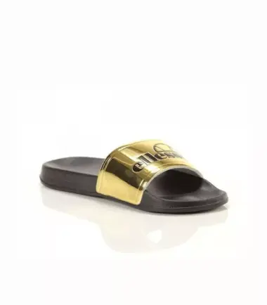 CIABATTE ELLESSSE GISELLE BLACK GOLD - immagine 2