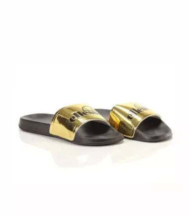 CIABATTE ELLESSSE GISELLE BLACK GOLD - immagine 4