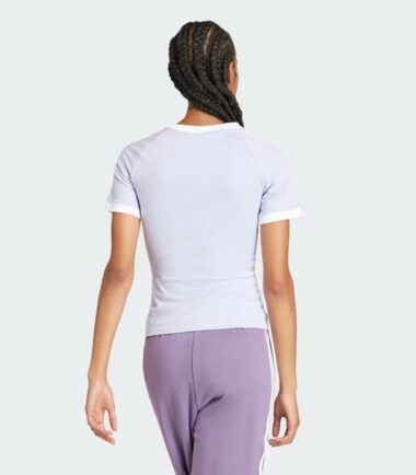 T-SHIRT ADIDAS ORIGINALS 3STRIPES SLIM RAGLAN - immagine 2
