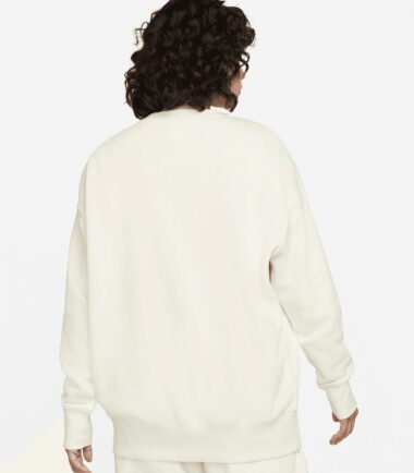 FELPA NIKE DONNA SPORTSWEAR WHITE FLEECE - immagine 2