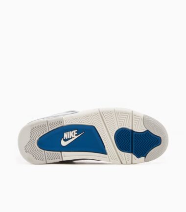 SCARPE NIKE AIR JORDAN 4 RETRO MILITARY BLUE - immagine 4