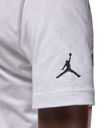 T-SHIRT NIKE AIR JORDAN  FLIGHT MVP GX TEE "WHITE" - immagine 3