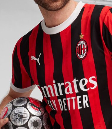 T-SHIRT PUMA ACM MILAN HOME JERSEY REPLICA  uomo - immagine 5