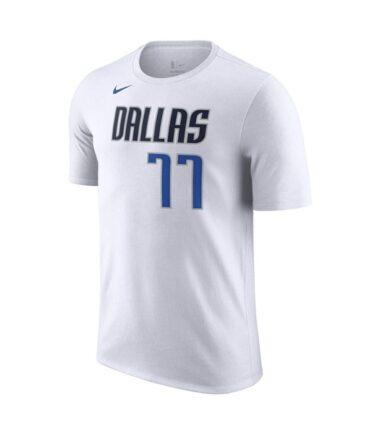 T-SHIRT NIKE DALLAS MAVERICKS WHITE - immagine 1