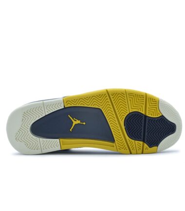 SCARPE NIKE AIR JORDAN 4 RETRO'  "vivid sulfur" - immagine 3