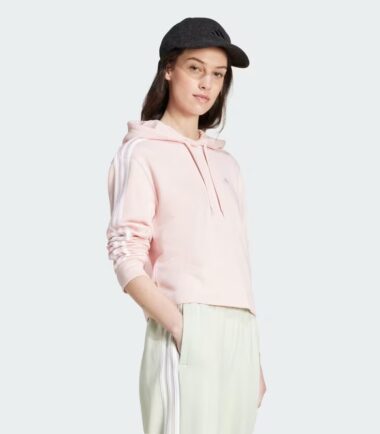FELPA ADIDAS ESSENTIAL FRENCH TERRY donna garzata - immagine 3