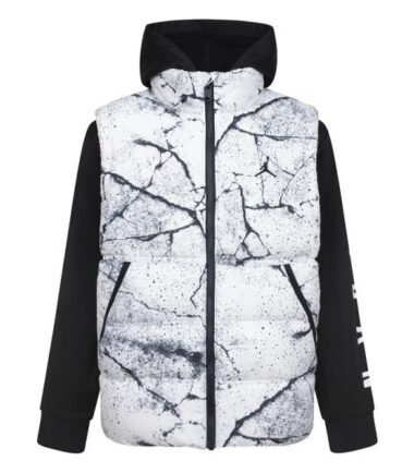 PIUMINO JORDAN PUFFER CEMENT JUNIOR - immagine 1