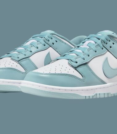 SCARPE NIKE DUNK LOW RETRO Denim Turquoise  uomo - immagine 4
