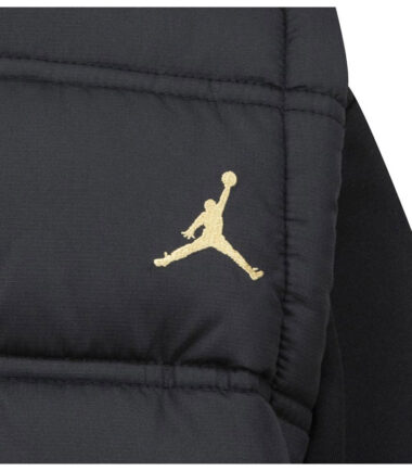 PIUMINO JORDAN PUFFER BLACK JUNIOR - immagine 3