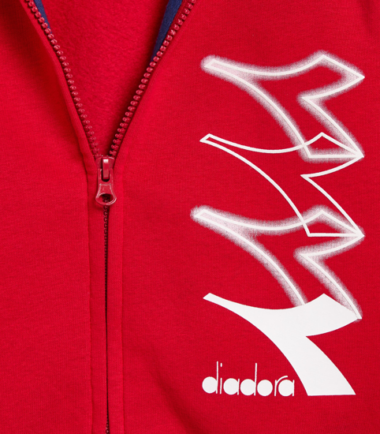 TUTA DIADORA TRACKSUIT HD FZ LOGO - immagine 4