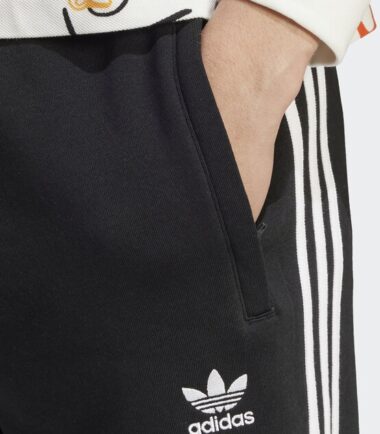 PANTALONE ADIDAS ORGINALS 3STRIPES - felpato uomo - immagine 3