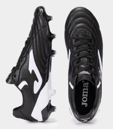 SCARPE JOMA AGUILA CUP 2401 BLACK WHITE FIRM - immagine 4