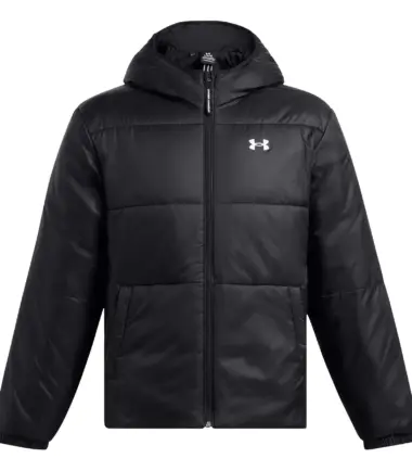 GIUBBOTTO UNDER ARMOUR INSULATED JACKET BLACK - immagine 3