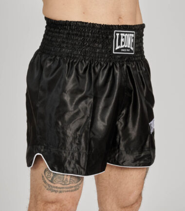 PANTALONCINO LEONE THAI BASIC BLACK uomo - immagine 2