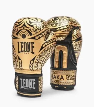 GUANTI LEONE BOXE HAKA ORO - immagine 1