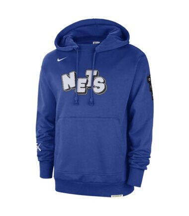 FELPA NIKE Brooklyn Nets Standard Issue CE Hoodie - immagine 1