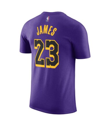T-SHIRT JORDAN Los Angeles Lakers NN Statement Tee "James" - immagine 2