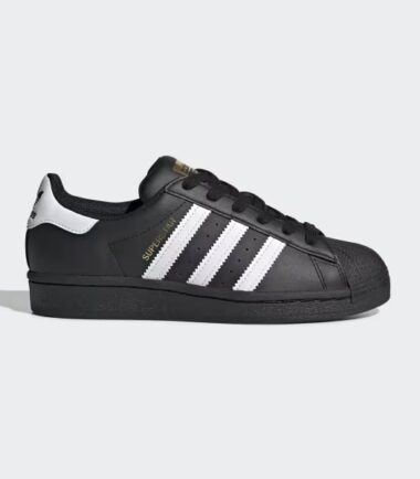 SCARPE ADIDAS SUPERSTAR J NERO - immagine 1