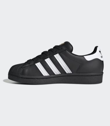 SCARPE ADIDAS SUPERSTAR J NERO - immagine 4