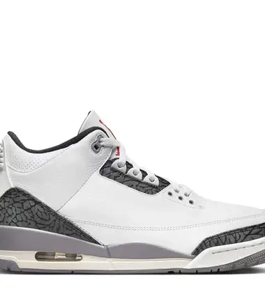 SCARPE NIKE AIR JORDAN 3 RETRO CEMENT GREY - immagine 1