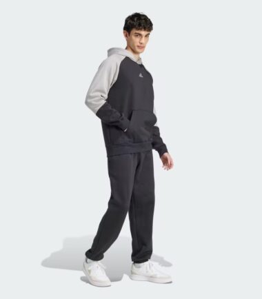 TUTA ADIDAS FLEECE CB ESSENTIAL BLU - immagine 3