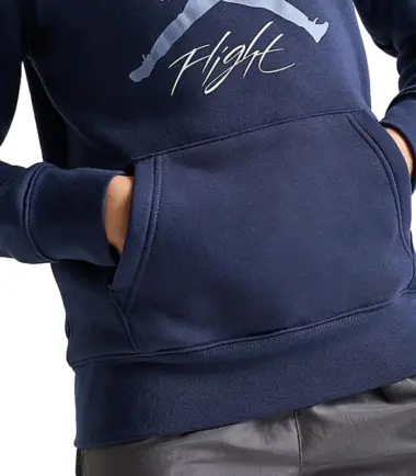 FELPA JORDAN JUNIOR JUMPMAN BLU - immagine 2