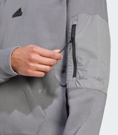FELPA ADIDAS M CE FL HD GREY - immagine 3
