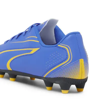 SCARPE PUMA VITORIA FG/AG JR BLUEMAZING-YELLOW BLAZE - immagine 3
