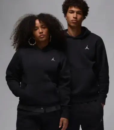 FELPA NIKE JORDAN Essential Fleece PO Hoodie "Black" - immagine 1