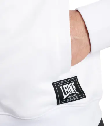 FELPA LEONE PREMIUM 2 BIANCA - immagine 3