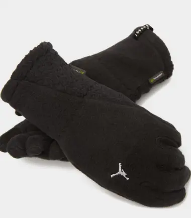 GUANTI JORDAN FLEECE GLOVES BK WH - immagine 3
