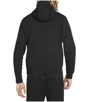 FELPA NIKE SPORTSWEAR FLEECE HOODIE BLACK - immagine 2