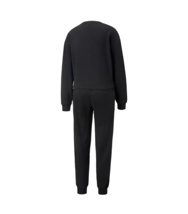 TUTA PUMA LOUNGEWEAR SUIT BLACK - immagine 4