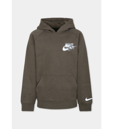 FELPA NIKE JUNIOR OLIVE FLEECE - immagine 1