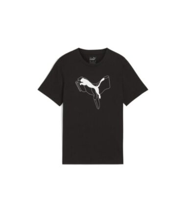 T-SHIRT PUMA ESS+ LOGO LAB GRAPHI BLACK - immagine 1