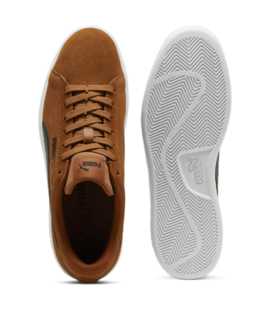 SCARPE PUMA SMASH 3.0 TEAK BLACK CAMEL - immagine 4