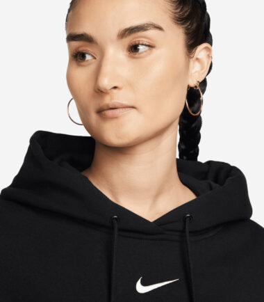 FELPA NIKE SPORTSWEAR HOODIE WOMENS BLACK - immagine 4