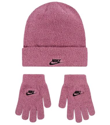 KIT NIKE CAPPELLO + GUANTI JUNIOR FUCSIA - immagine 1