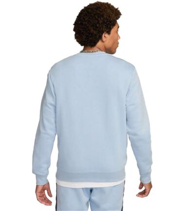 FELPA NIKE UOMO SWEATJERSEY CELESTE  uomo - immagine 4
