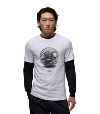 T-SHIRT JORDAN Jumpman Bball RGN Tee "White" - immagine 1