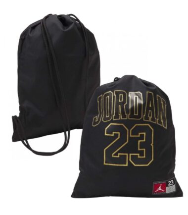 SACCA JORDAN JUMPMAN BALCK GOLD - immagine 1