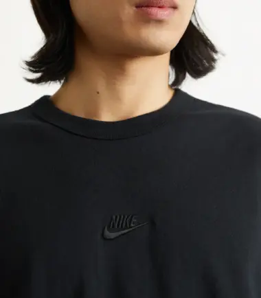 T-SHIRT NIKE SPORTSWEAR ESSENTIAL PREMIUM BLACK - immagine 3