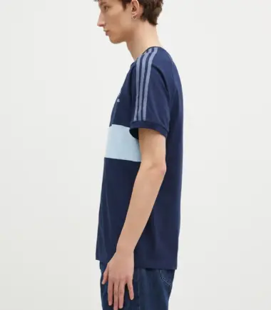 T SHIRT ADIDAS 3 STRIPES PANEL TEE uomo - immagine 2