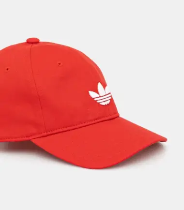 CAPPELLO ADIDAS BASEBALL CAP AC RED/WHITE - immagine 5
