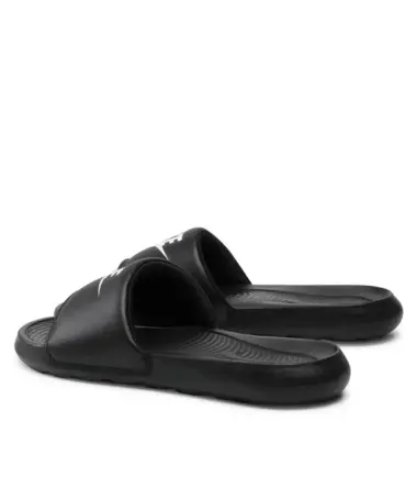 CIABATTE NIKE VICTORI ONE SLIDE BLACK WHITE - immagine 5