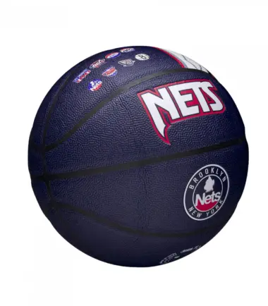 PALLONE WILSON BASKET NBA TEAM CITY COLLECTOR B BROOKLYN NETS - immagine 5